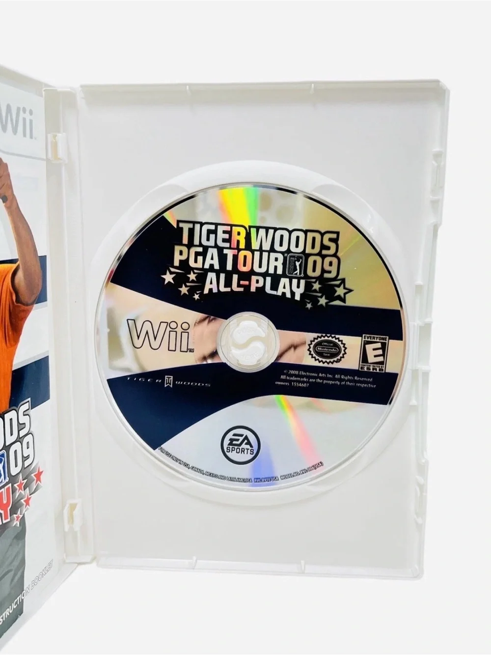 Tiger Woods PGA Tour 09: All-Play Nintendo Wii 2008 Fun Golf Game Family